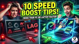 10 Easy Ways To Make Your PC or Laptop Faster (Speed Up Windows 10/11)