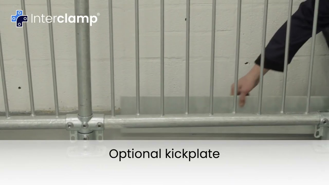 Interclamp Pedestrian Barrier Panels