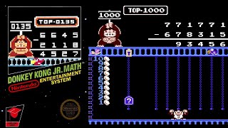 Sora8点 Donkey Kong Jr. Math [43] NES Longplay - YouTube