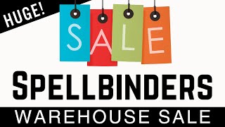 $1 Deals & More! HUGE FALL WAREHOUSE Steals & Deals at Spellbinders | #papercraft #cardmaking