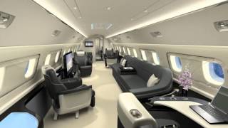 Embraer Lineage 1000 Jet by Priestmangoode