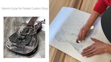 NAMM Guitar - The Worlds First Woodcut Telecaster
