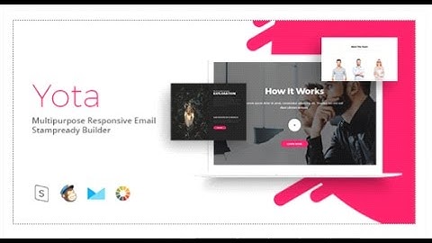 Yota - Responsive Email Template Minimal | Themeforest Download