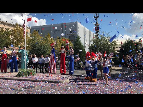 2019 Veterans Day Parade Flag Ceremony At Universal Studios Florida