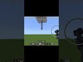 Minecraft hanging armour build hacks #shortsdiscover