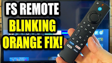 Fire Stick Remote Blinking Orange/Yellow Fix - Full Guide