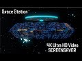 Screensaver 4k Sci-Fi | Alien Space Station - Background  4k Ultra HD- relaxing No Sounds
