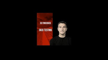 Validation of FARO Zone 3D crash tools | Skid Testing Video | 3D Forensics