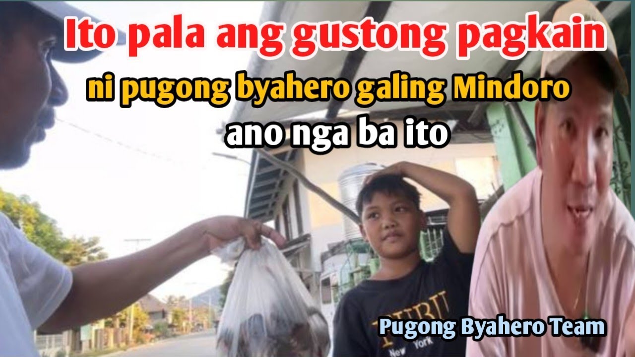 ITO PALA ANG GUSTONG PAGKAIN NI PUGONG BYAHERO SA MINDORO 