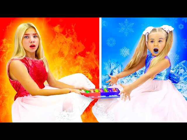 Maggie and Diana want the same dress - best friends videos for kids class=