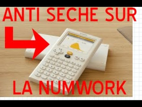MARQUER SES COURS SUR SA CALCULETTE EN 2 MINUTES - TRICHE BAC - NUMWORKS - SNAP EN DESC