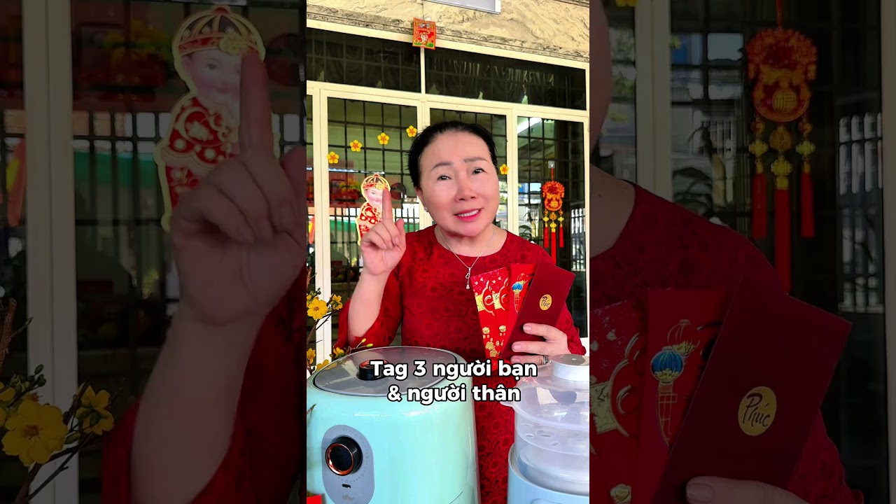 Lì xì đầu năm đón may mắn, con comment liền nhen |Mẹ Hương Hương
