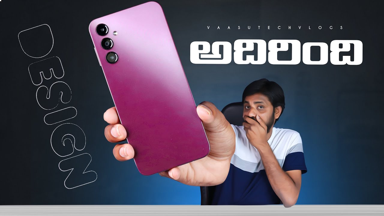This Is Budget 5G Smart Phone Samsung A14 5G Unboxing In Telugu This Is Budget 5G Smart Phone Samsung A14 5G Unboxing In Telugu