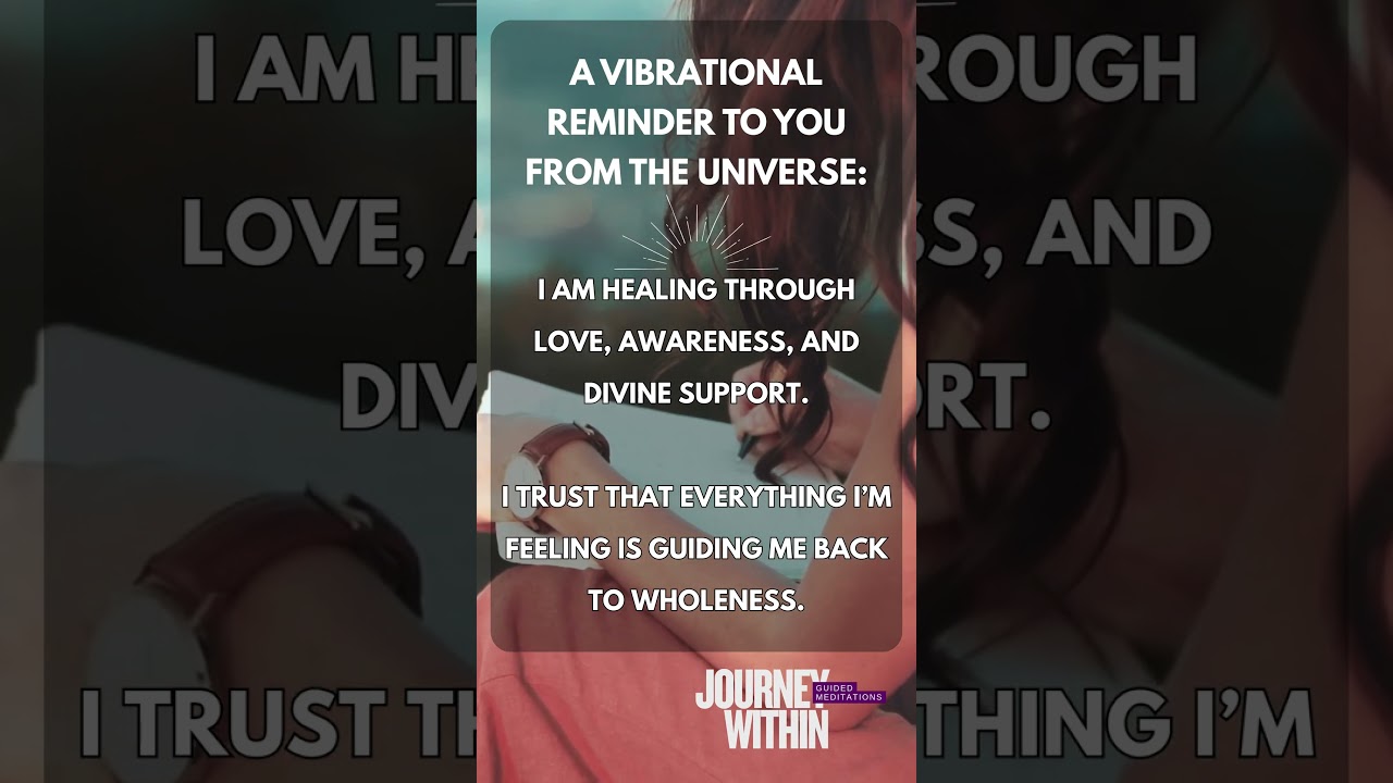 Healing Affirmations for Divine Support & Wholeness | You Are Guided & Held