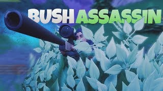 BUSH ASSASSIN! - PS4 Fortnite Battle Royale LIVE #1! - (PS4 Fortnite Gameplay)