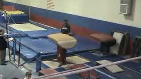 front handspring layout on vault