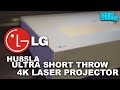 Better Than OLED or LED? LG HU85LA 4K Ultra Short Throw Laser Projector Setup & Review