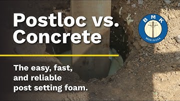Postloc: The Easy, Fast, and Reliable Post Setting Foam