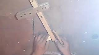 كيف تصنع قمطة من فضلات الخشب   How to make clamps from wood waste