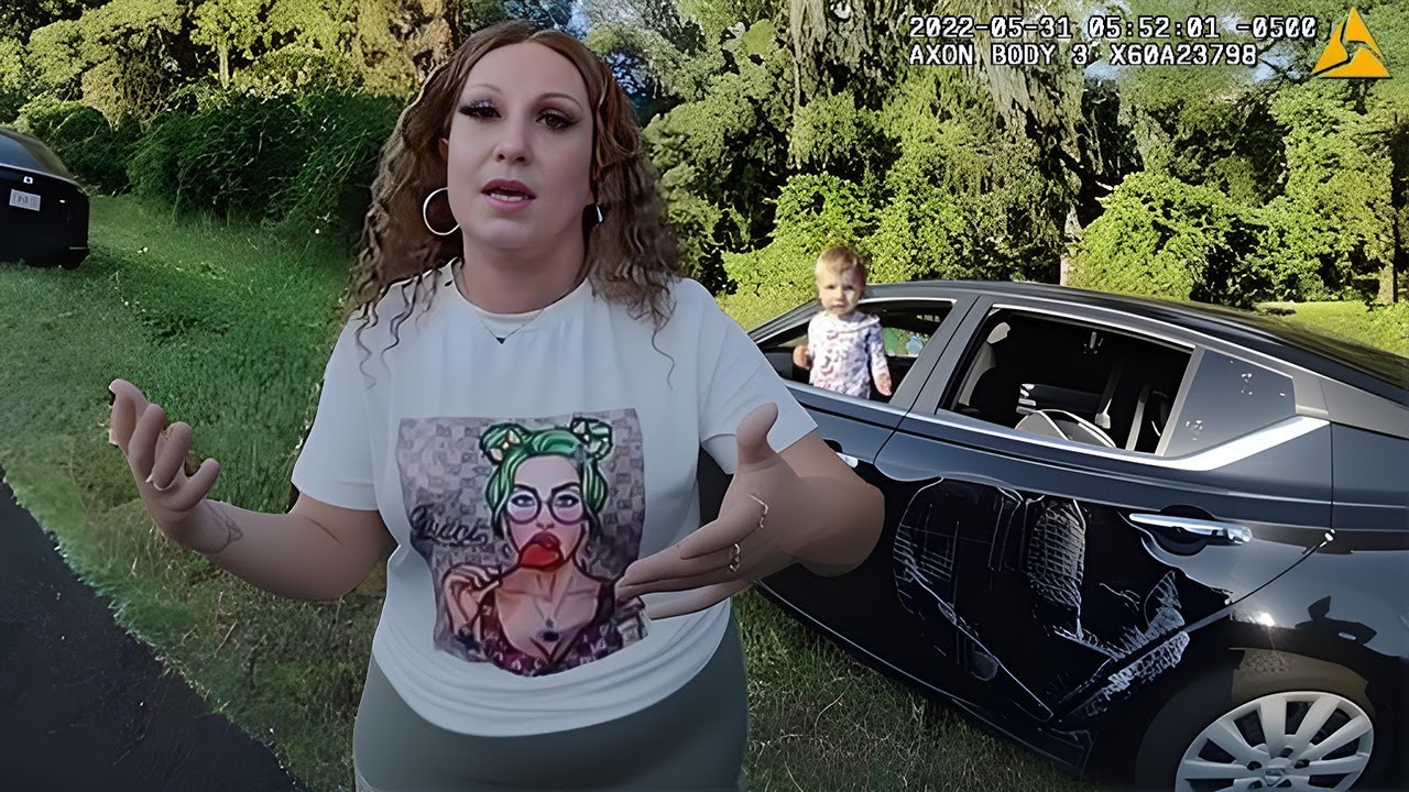 "I didn't CRASH my car!" - Drunk Mom Plays Stupid, Gets Arrested