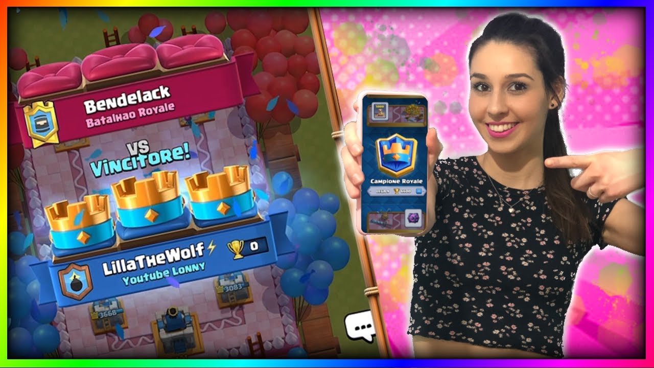 La mia RAGAZZA spacca TUTTO! | Clash Royale ITA - YouTube