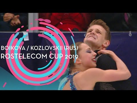 Boikova Kozlovskii | Pairs Free Skating | Rostelecom Cup 2019 | Gpfigure