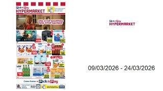 Pick n Pay Hypermarket specials - Hypermarket Easter Specials - 09/03/2026 - 24/03/2026