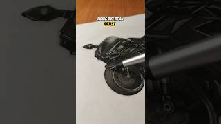 kawasaki ninja h2r charcoal sketch #art #art #bikelover#kawasaki #kawasakininja#kawasakininjah2r#fyp
