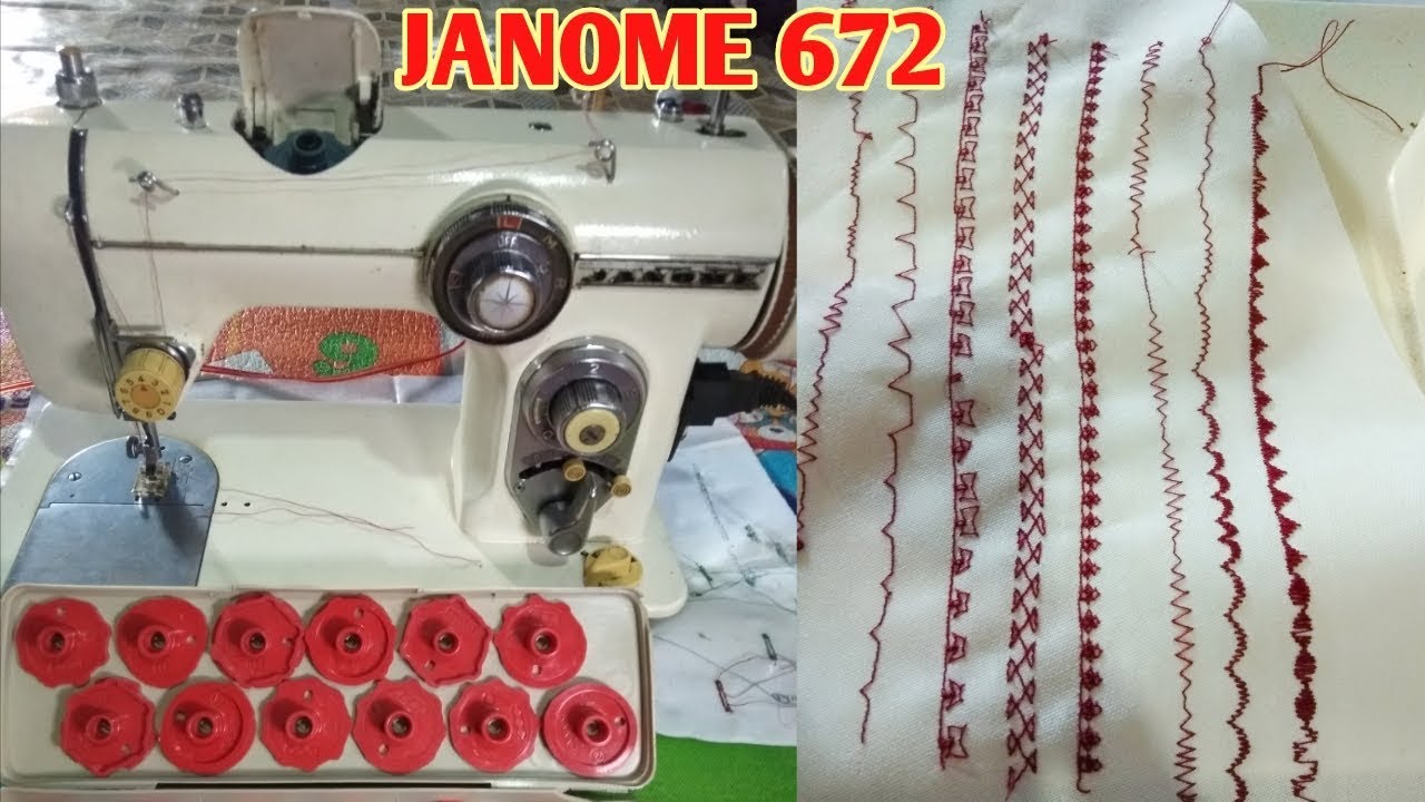 ☆昭和ミシン☆JANOME MODEL672 ジャノメ アンティーク Yahoo 