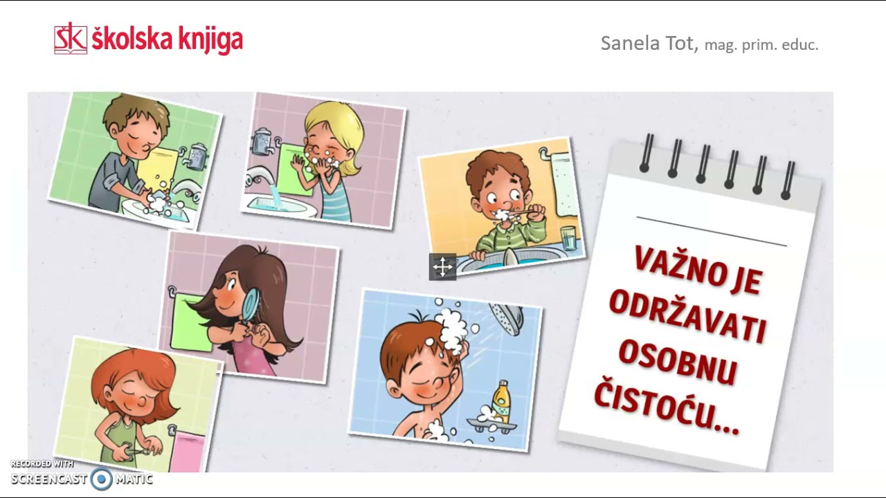 Čuvajmo svoje zdravlje, 1. r.