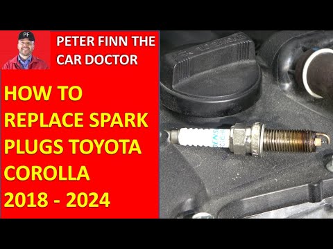 How to replace SPARK PLUGS Toyota Corolla within every 70 000 miles