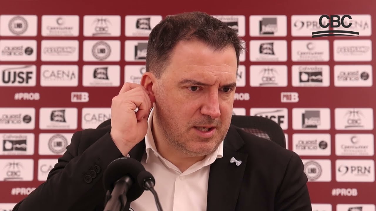 🎙 La réaction de Stéphane Eberlin après CBC-Chartres (84-72)