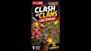 🔴 Clash of Clans LIVE 🔥 | Dark Elixir Loot ⚔️ | New Strategy Practice + Base Reviews