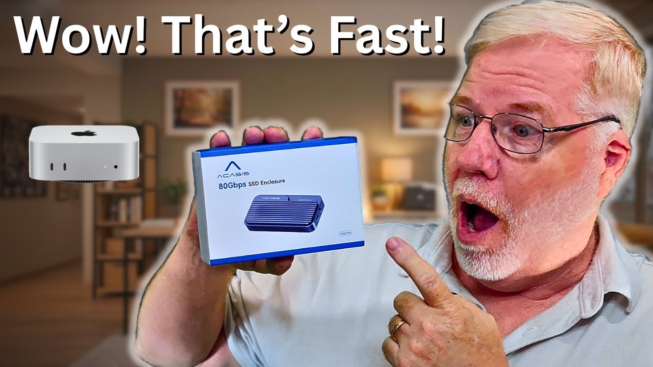 Thunderbolt 5 наконец-то вышел: тест скорости Acasis. Стоит ли Thunderbolt 5 своих денег? Скорост...