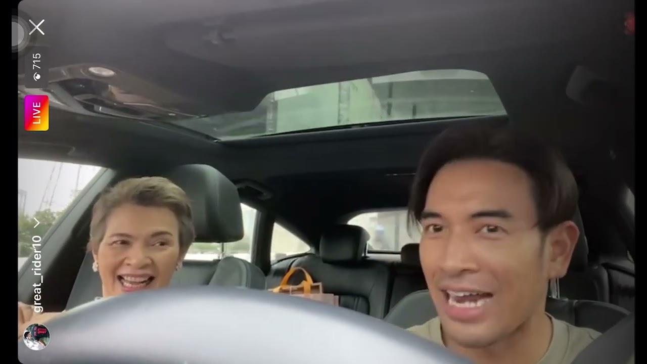 [16.10.2565] IG Live by great_rider10 ❤️ เกรท วรินทร ปัญหกาญจน์ กับ คุณแม่