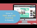 How to Find and Use Photos in Easelly