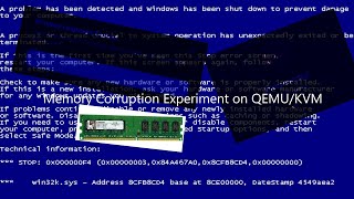 Corrupting QEMU/KVM RAM with RTCV Live Stream (Xeon E3-1240 v5 dedicated server) + Bonuses