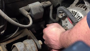 1993 Jeep Wrangler alternator change on a 4.0