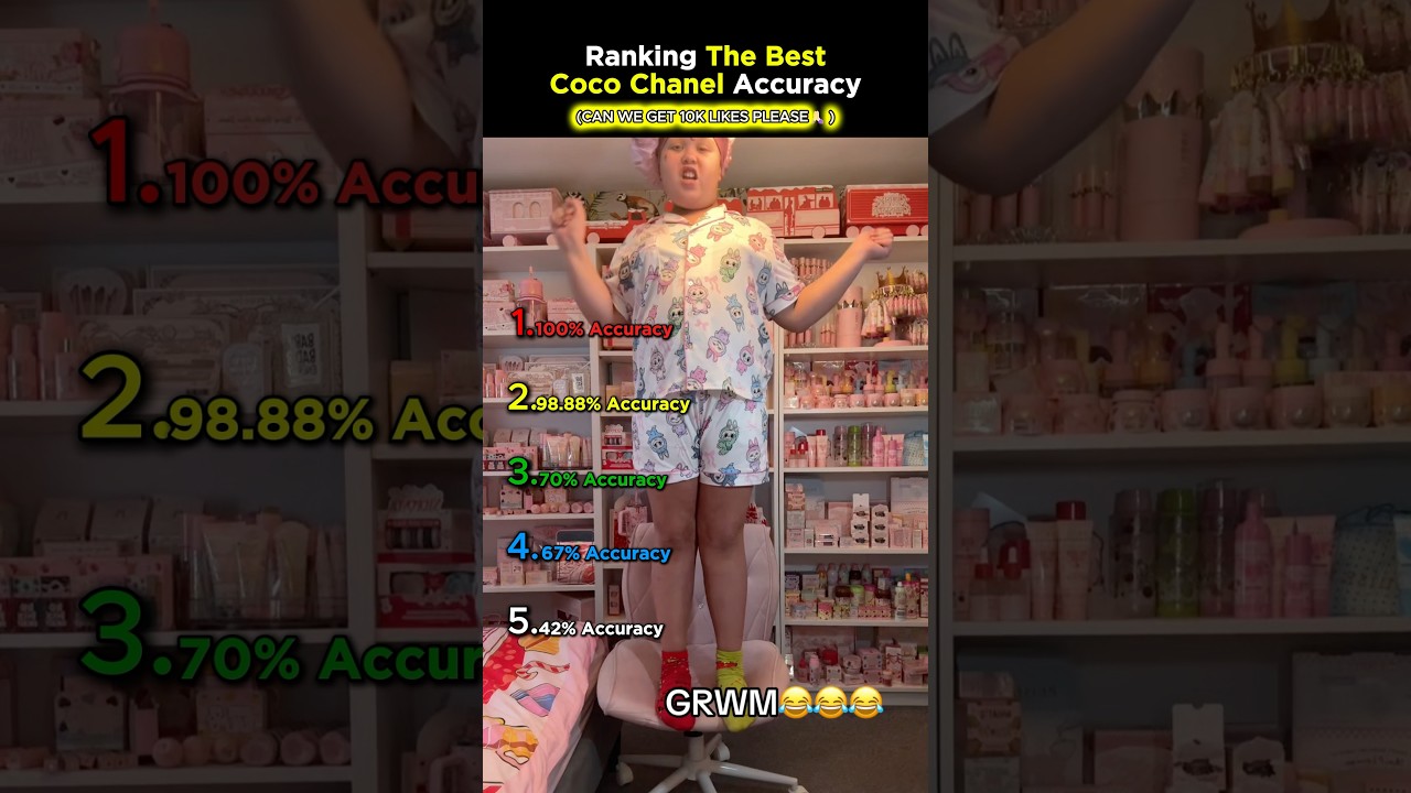 Ranking coco chanel dance trend (new tiktok trend) 
