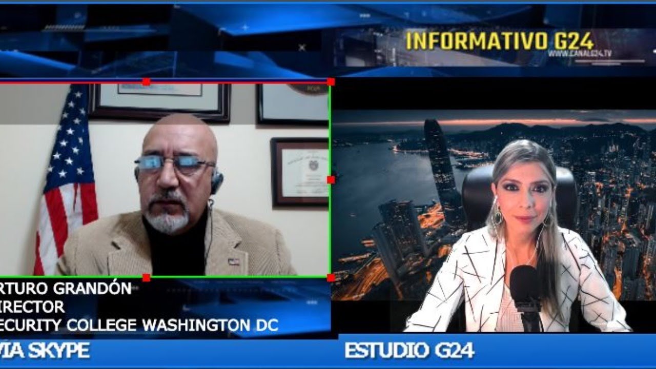 Atención-Venezuela-EEUU-CHNA- investigaciones Hoy con Arturo Grandón  Security College Washington DC