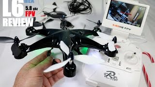 LiDi RC L6 FPV 5.8ghz Hexacopter Review - [Unbox, Inspection, Setup]