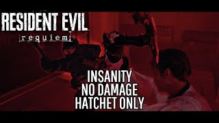 Hunk [No Damage, Insanity Difficulty, Hatchet Only] | Resident Evil Requiem