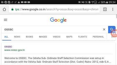 OSSSC JUNIOR CLERK PRATICAL ADMITCARD DWONLOAD