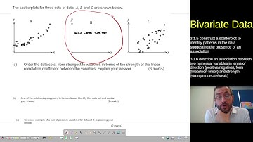 Describing Bivariate Data