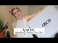 ASOS BRIDAL Wedding Dress Try on + Review!