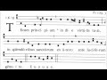 Chants from Christmas Vespers: Tecum principium and psalm Dixit Dominus