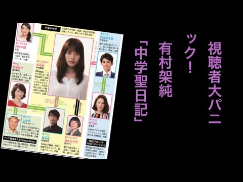 視聴者大パニック！有村架純「中学聖日記」公式サイトが衝撃展開を示唆！？