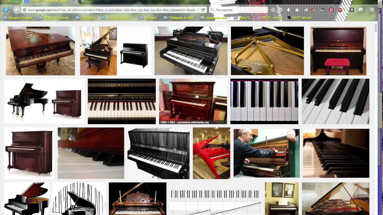 TNI en musique (niveau intermédiaire) - Capsule 4.7 - Recherche Images ActivInspire