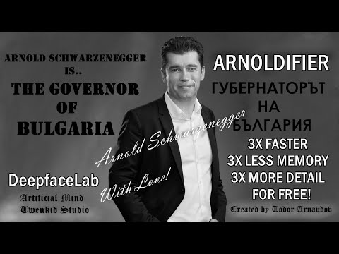 ARNOLDIFIER - 3X Higher Performance than DeepfaceLab 2 Deepfake Library by Twenkid
