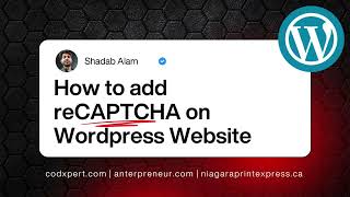 How to Add reCAPTCHA on WordPress Website (Easy Guide) How to Add reCAPTCHA on WordPress Website (Easy Guide)